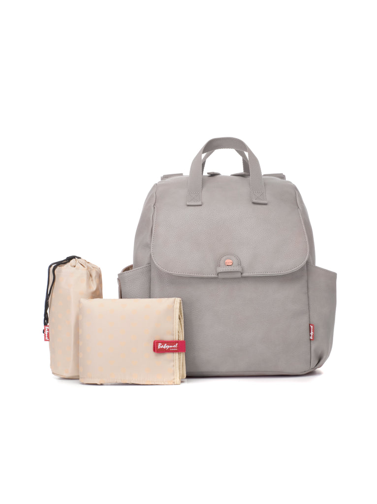 Robyn Convertible Backpack Pale Grey Babymel Australia & New Zealand