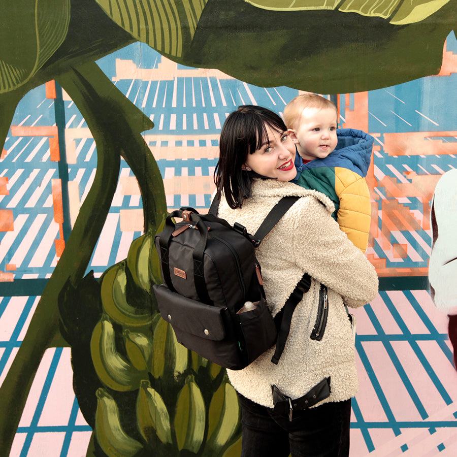 Georgi Eco Babymel Backpack Sale Georgi Eco Convertible Backpack Black